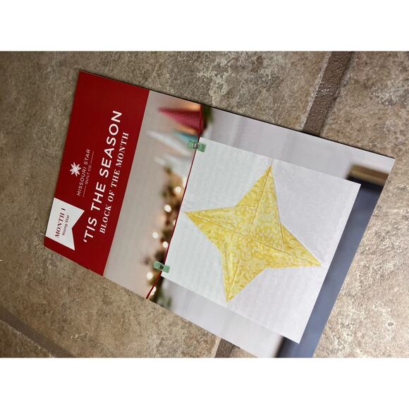 Christmas‎ Quilting Pattern Lot of 10, Trees, Missouri Star, Unseen Hand, VTG - Picture 6 of 6